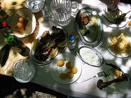 Gelage in Epta Piges